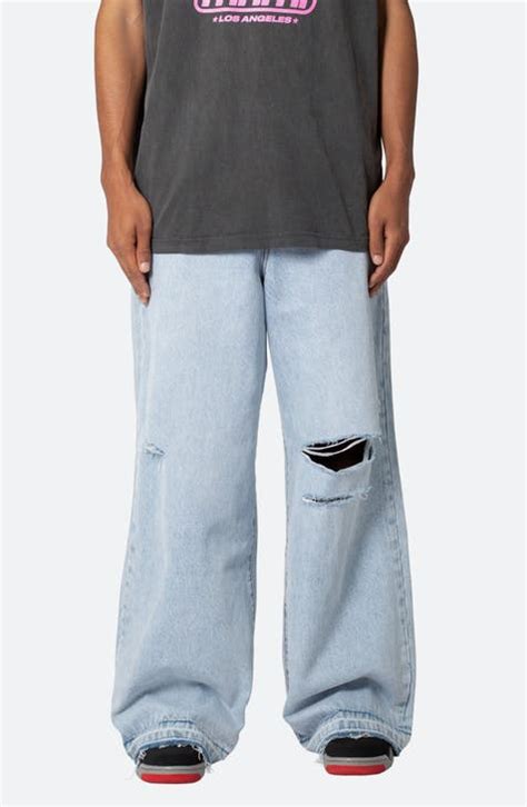 Men's Mnml Baggy Fit Jeans .